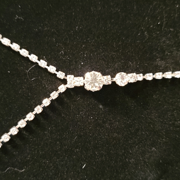 Flirty Cubic Zirconia Drop Necklace - Picture 3 of 5